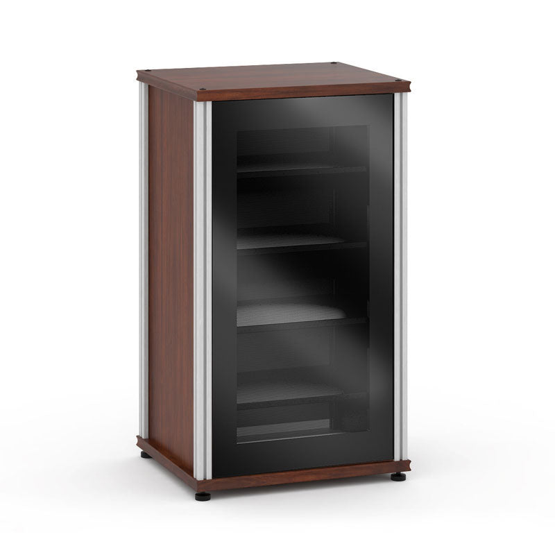 Salamander Synergy Single Box 402 Dark Walnut Aluminum Posts Storage