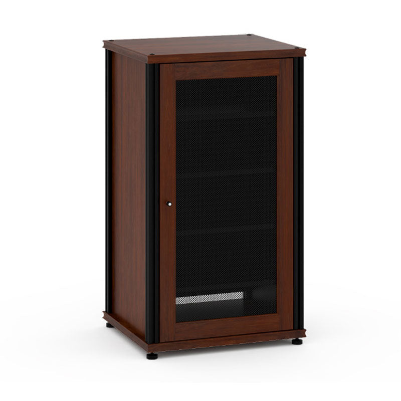 Salamander Synergy Single Box 402 Walnut Storage Module with Black Posts