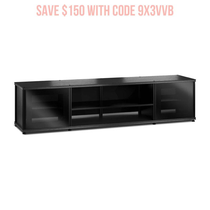 Salamander Synergy Single Box SB248BO Black Oak Modular Storage