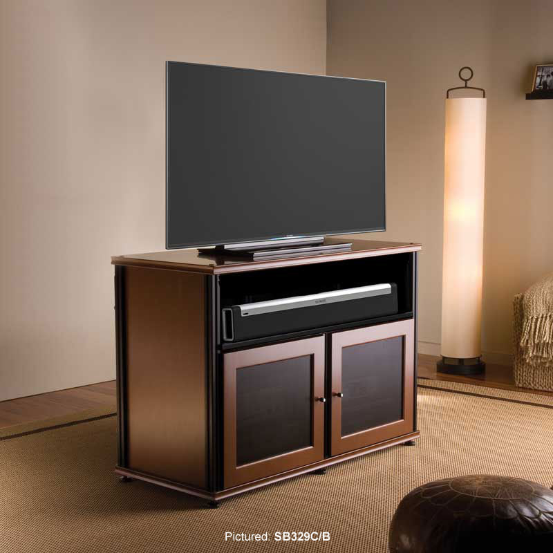 Salamander Synergy Single Box SB329BO/A Black Oak Aluminum Posts Modular Storage