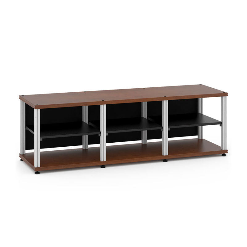 Salamander Synergy Triple 20 AV Cabinet Cherry with Aluminum Posts