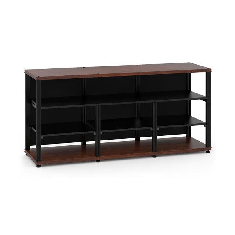 Salamander Synergy Triple 30 Center Opening Door System – Premium Walnut with Black Posts