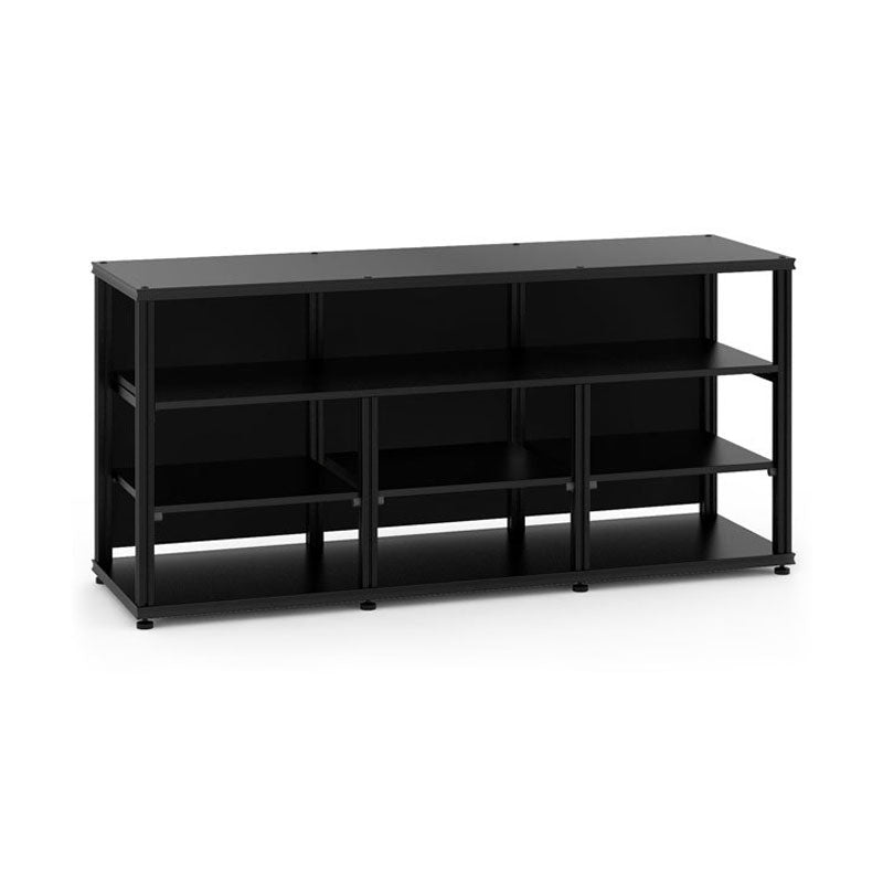 Salamander Synergy Triple 30 Open Center AV Cabinet – Black Oak