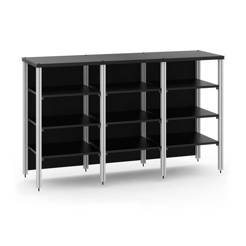 Salamander Synergy Triple 40 Extension Black Oak – Expand AV Storage