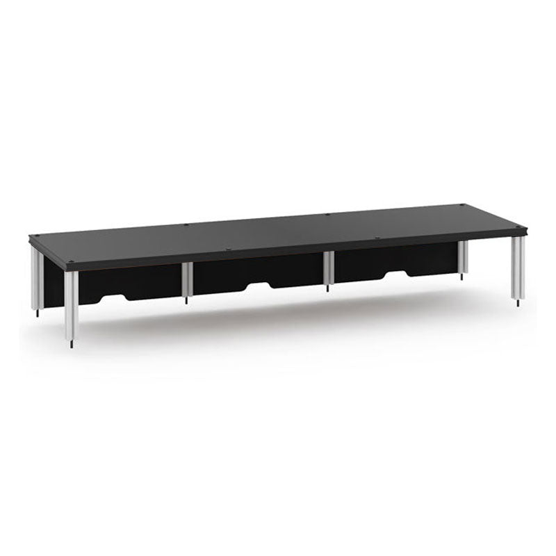 Salamander Synergy Triple 8.5" Riser with Aluminum Posts – Modular AV Upgrade