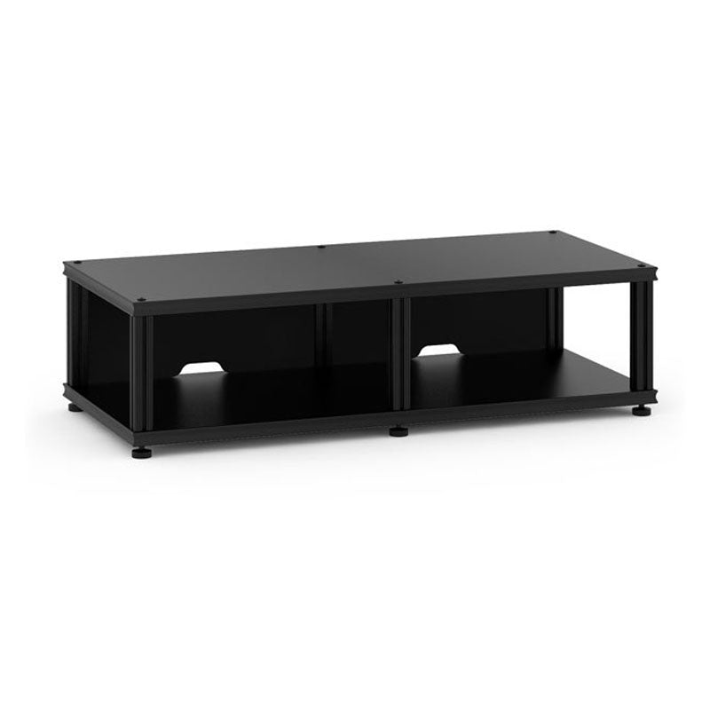 Salamander Synergy Twin 10 Media Cabinet Black Oak Modular Storage