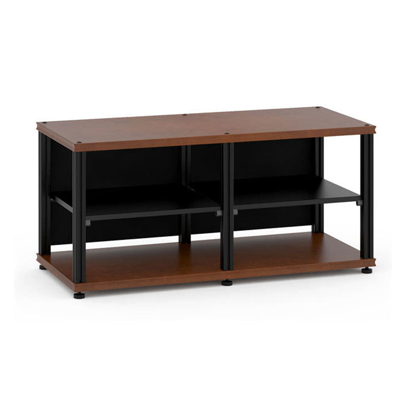 Salamander Synergy Twin 20 AV Cabinet – Modular Cherry & Black Posts