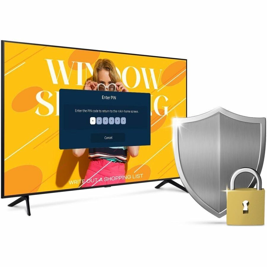 Samsung 43" BEC-H Series Crystal UHD 4K Pro TV - 43" LCD - High Dynamic Range (HDR) - 16