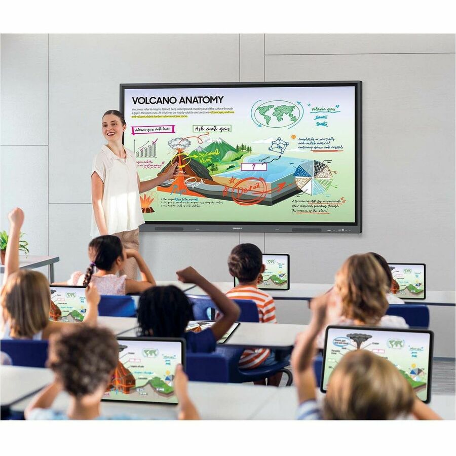 Samsung 75" Samsung Interactive Display - 75" - Wireless - Android