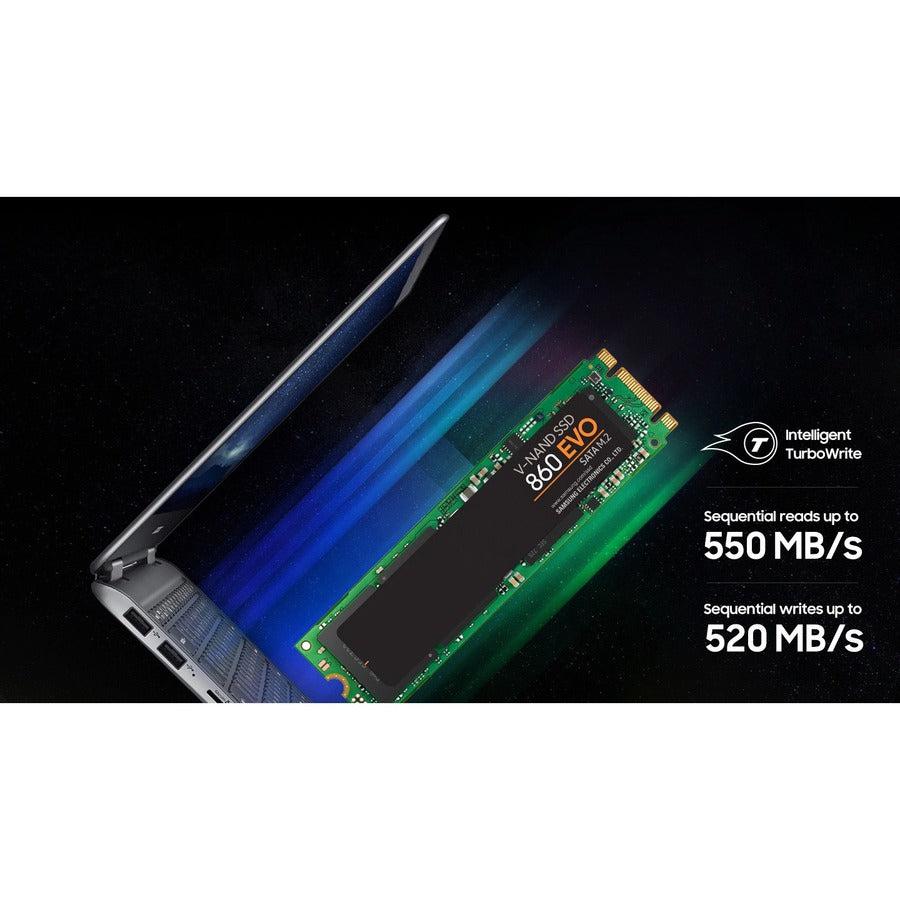 Samsung 860 Evo Series M.2 2280 2Tb Sata Iii V-Nand 3-Bit Mlc Internal Solid State Drive (Ssd) Mz-N6E2T0Bw