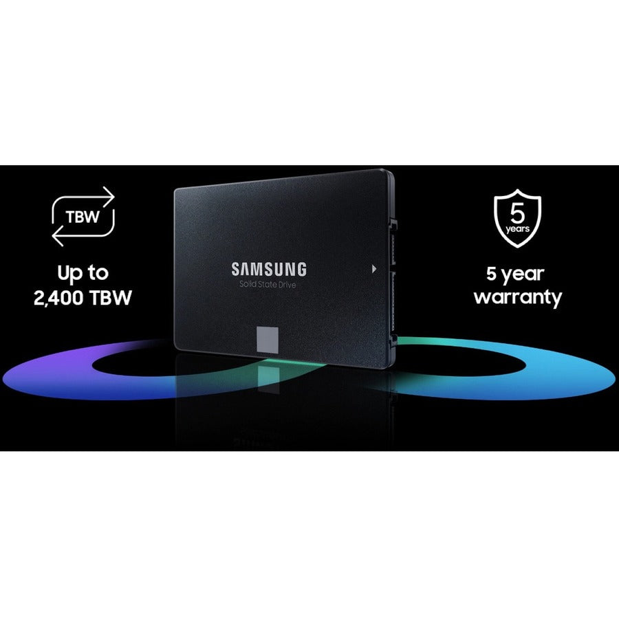 Samsung 870 EVO MZ-77E2T0E 2 TB Solid State Drive - 2.5 Internal - SATA (SATA/600)"