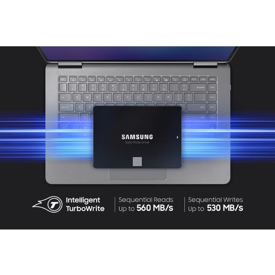 Samsung 870 EVO MZ-77E2T0E 2 TB Solid State Drive - 2.5 Internal - SATA (SATA/600)"
