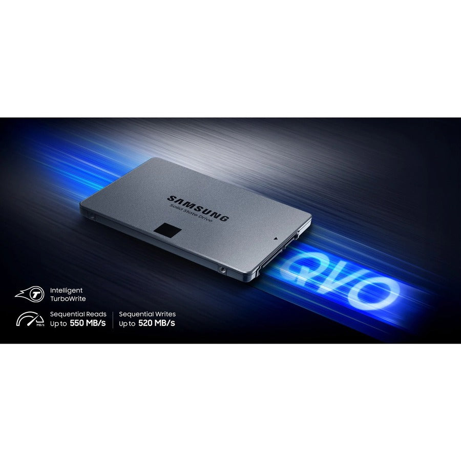 Samsung 870 QVO MZ-77Q4T0B/AM 4 TB Solid State Drive - 2.5 Internal - SATA (SATA/600)"