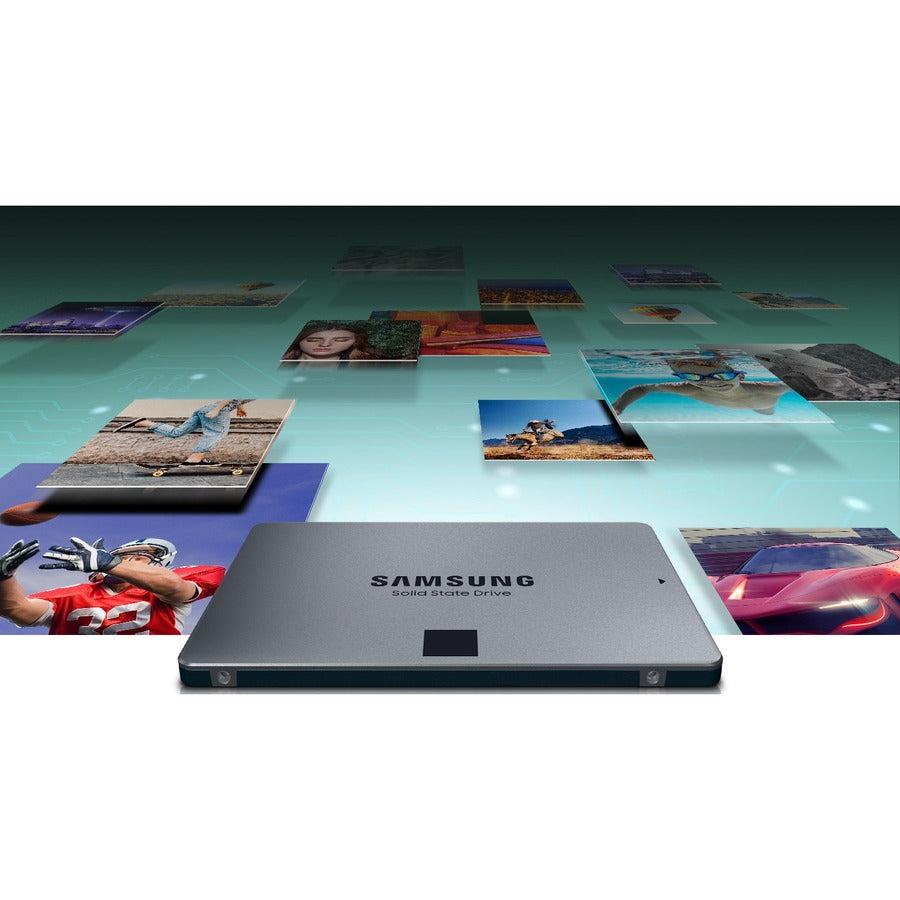 Samsung 870 Qvo Series 2.5" 2Tb Sata Iii Samsung 4-Bit Mlc V-Nand Internal Solid State Drive (Ssd) Mz-77Q2T0B/Am