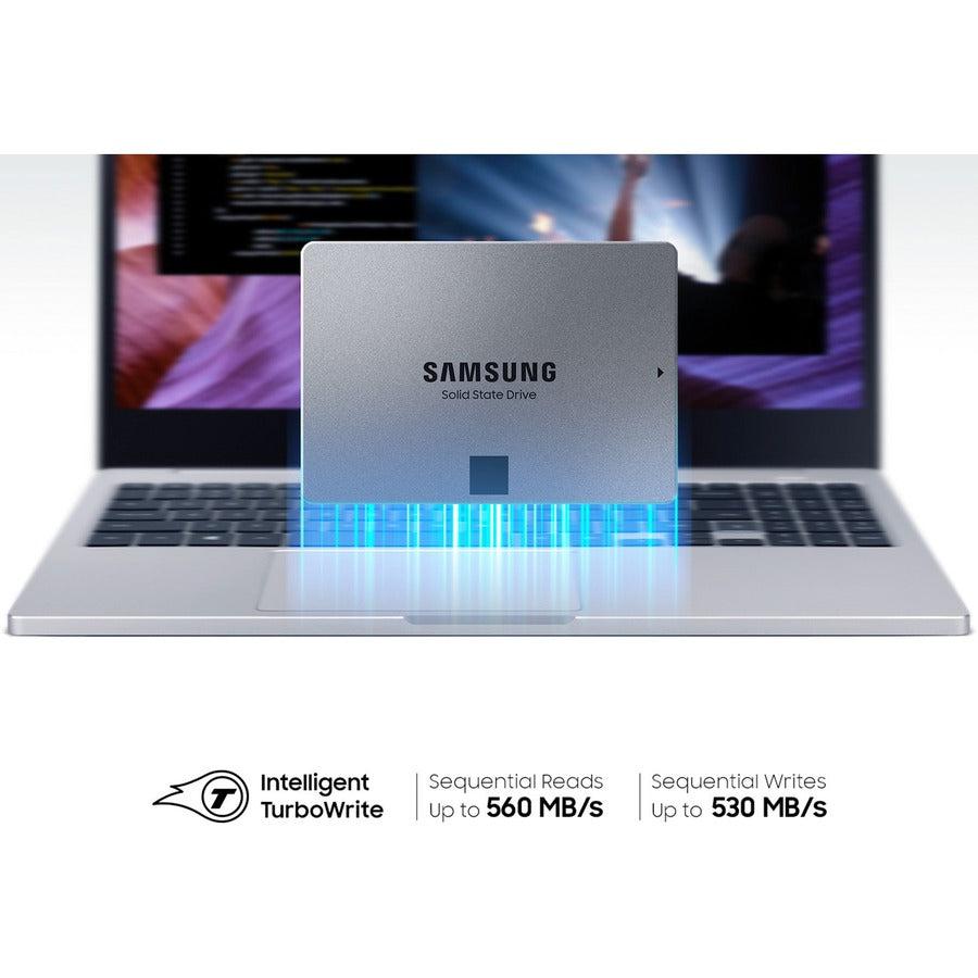 Samsung 870 Qvo Series 2.5" 2Tb Sata Iii Samsung 4-Bit Mlc V-Nand Internal Solid State Drive (Ssd) Mz-77Q2T0B/Am