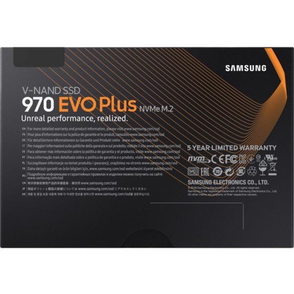 Samsung 970 Evo Plus Nvme Series 500Gb M.2 Pci-Express 3.0 X4 Solid State Drive (V-Nand)