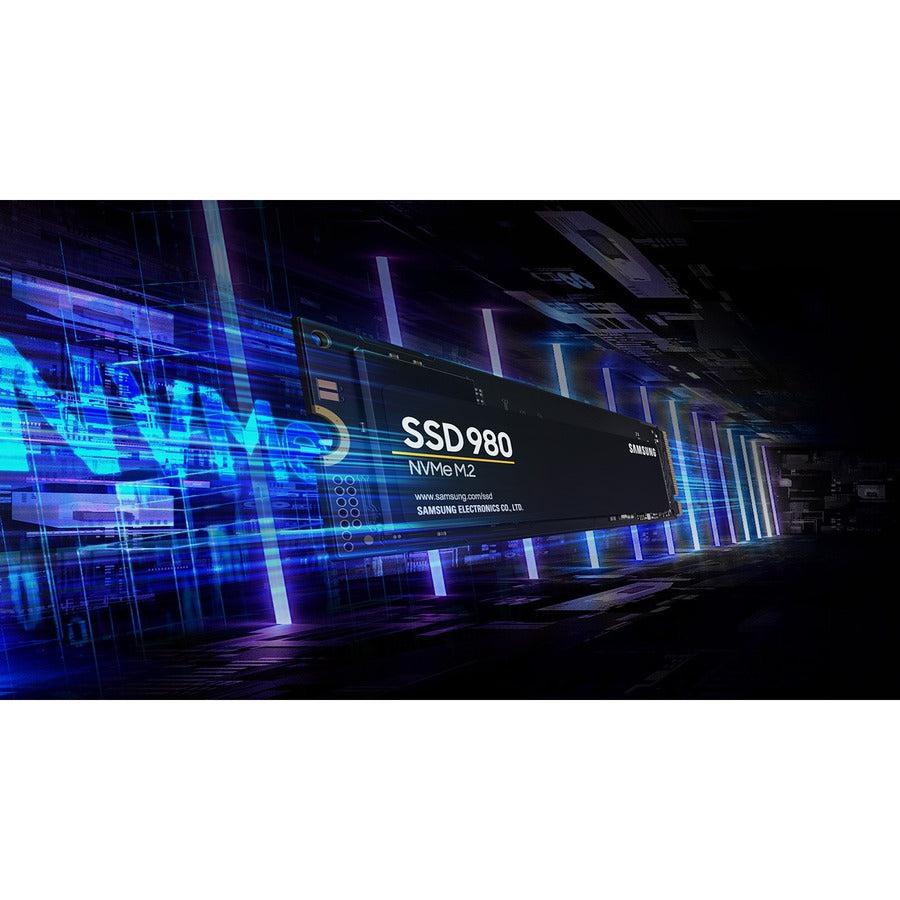 Samsung 980 M.2 2280 500Gb Pci-Express 3.0 X4, Nvme 1.4 V-Nand Mlc Internal Solid State Drive (Ssd) Mz-V8V500B/Am