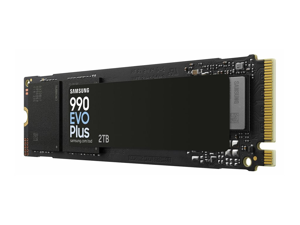 Samsung 990 EVO Plus MZ-V9S2T0 - SSD - encrypted - 2 TB - internal - M.2 2280 - PCIe 5.0 x2 (NVMe) - 256-bit AES - TCG