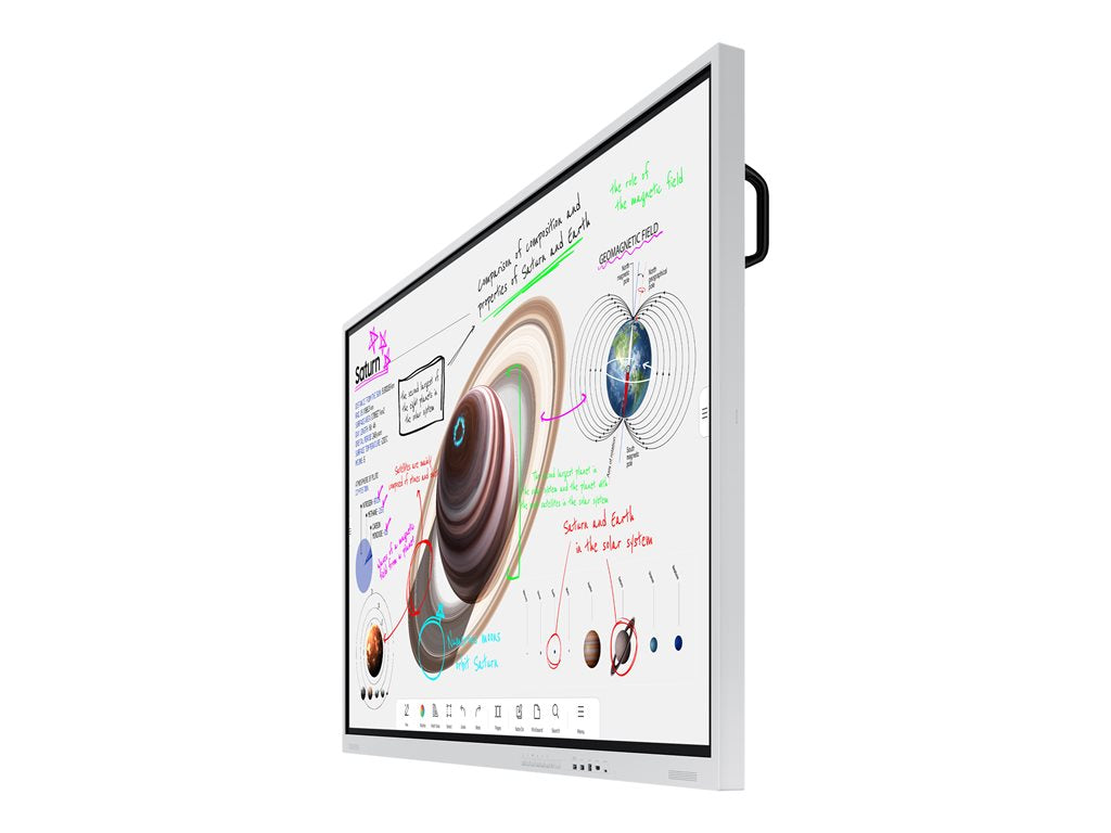 Samsung Advanced Digital Whiteboard WM85B - 85 Diagonal Class WMB Series LED-backlit LCD display - interactive digital signage