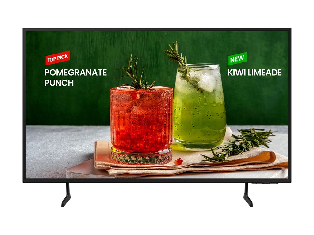 Samsung BE85D-H - 85 Diagonal Class BED-H Series LED-backlit LCD TV - Crystal UHD - digital signage - Smart TV - Tizen OS - 4K