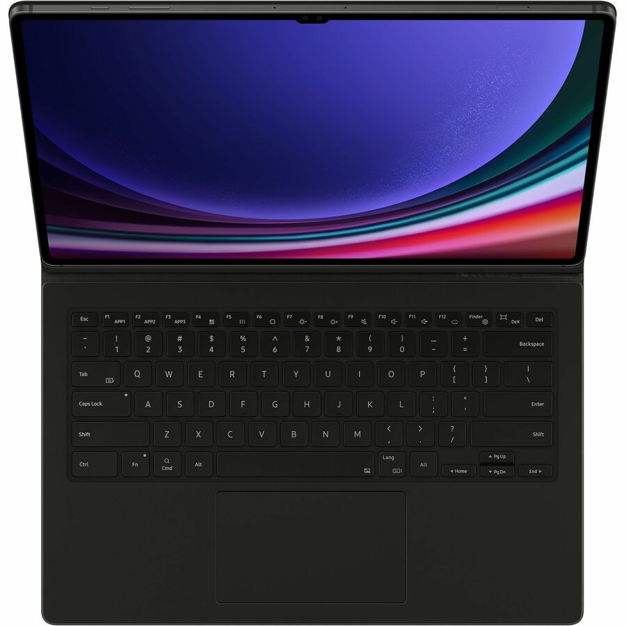 Samsung Book Cover Keyboard/Cover Case (Book Fold) Samsung Galaxy Tab S9 Ultra Tablet -