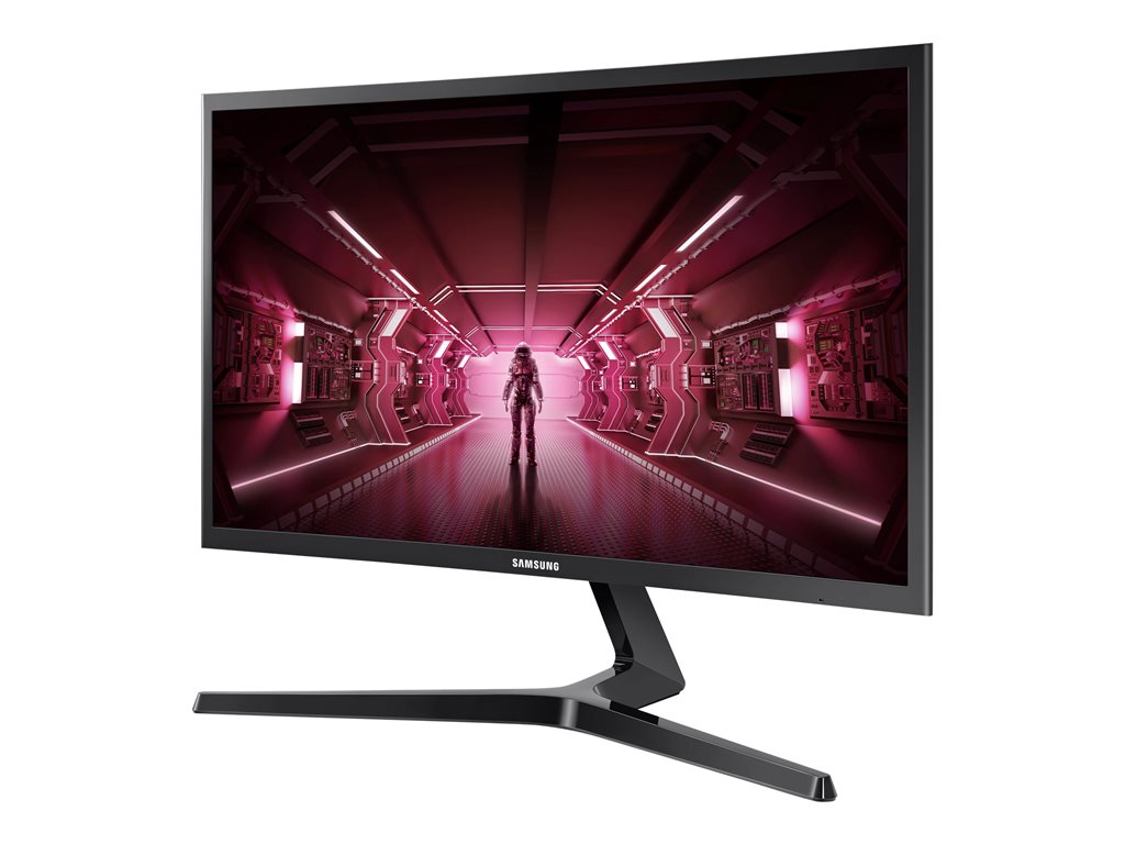 Samsung C24RG50FQN - CRG5 Series - LED monitor - curved - 24 (23.5" viewable) - 1920 x 1080 Full HD (1080p) @ 144 Hz -