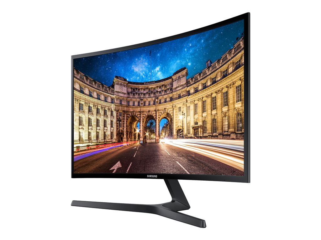 Samsung C27F396FHN - CF396 Series - LED monitor - curved - 27 - 1920 x 1080 Full HD (1080p) @ 60 Hz - VA - 250 cd/mï¿½ - 3000:1 LC27F396FHNXZA