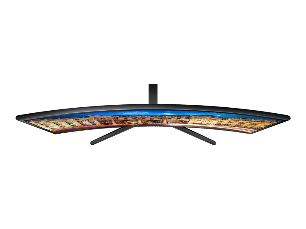 Samsung C27F396FHN - CF396 Series - LED monitor - curved - 27 - 1920 x 1080 Full HD (1080p) @ 60 Hz - VA - 250 cd/mï¿½ - 3000:1 LC27F396FHNXZA