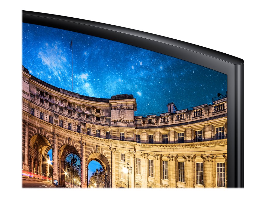 Samsung C27F396FHN - CF396 Series - LED monitor - curved - 27 - 1920 x 1080 Full HD (1080p) @ 60 Hz - VA - 250 cd/mï¿½ - 3000:1 LC27F396FHNXZA