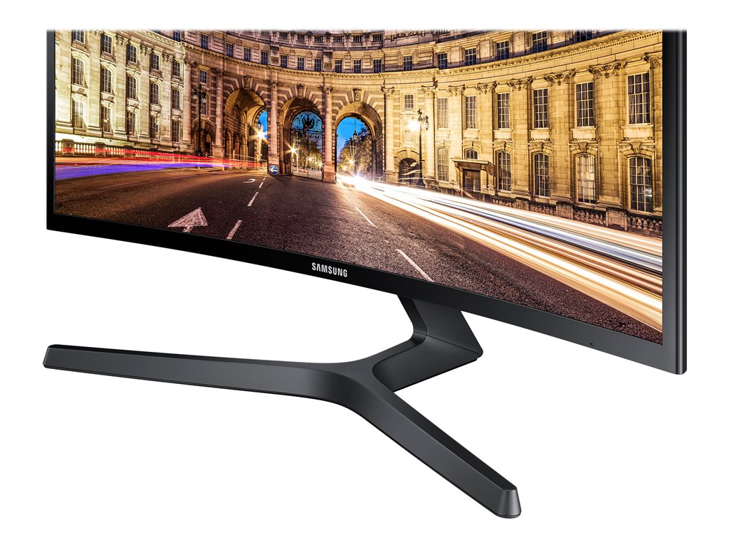 Samsung C27F396FHN - CF396 Series - LED monitor - curved - 27 - 1920 x 1080 Full HD (1080p) @ 60 Hz - VA - 250 cd/mï¿½ - 3000:1 LC27F396FHNXZA