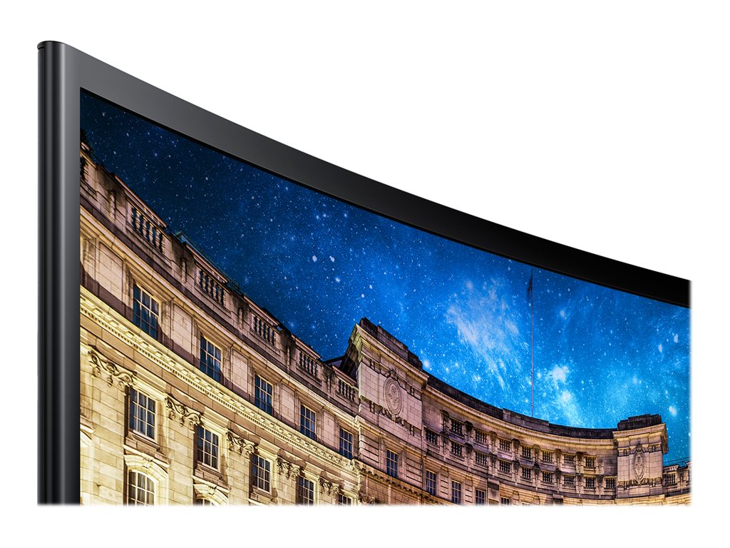 Samsung C27F396FHN - CF396 Series - LED monitor - curved - 27 - 1920 x 1080 Full HD (1080p) @ 60 Hz - VA - 250 cd/mï¿½ - 3000:1 LC27F396FHNXZA