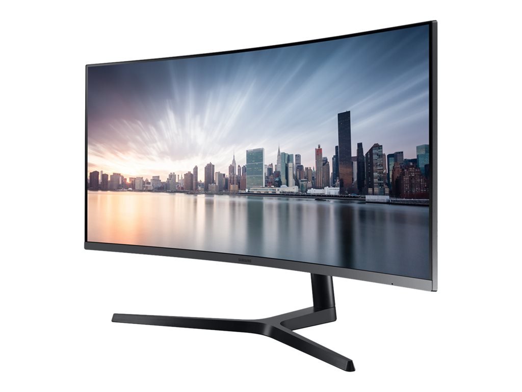 Samsung C34H890WJN - CH890 Series - LED monitor - curved - 34 - 3440 x 1440 WQHD @ 100 Hz - VA - 300 cd/mï¿½ - 3000:1 -