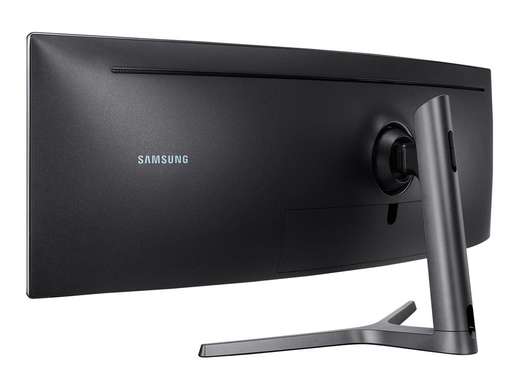 Samsung C49RG90SSN - CRG9 Series - QLED monitor - curved - 49 (48.8" viewable) - 5120 x 1440 Dual Quad HD @ 120 Hz - VA