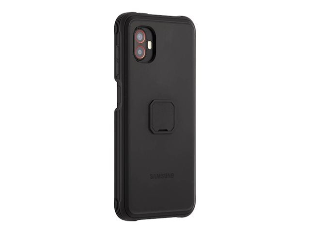 Samsung EF-PG736 - Back cover for cell phone - polycarbonate - black - for Galaxy Xcover 6 Pro EF-PG736CBELUS