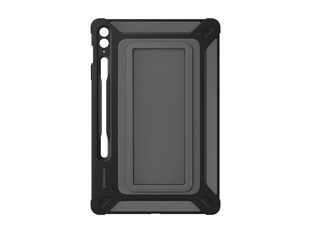Samsung EF-RX610 - Back cover for tablet - rugged - black - for Galaxy Tab S9 FE+ EF-RX610CBEGUJ