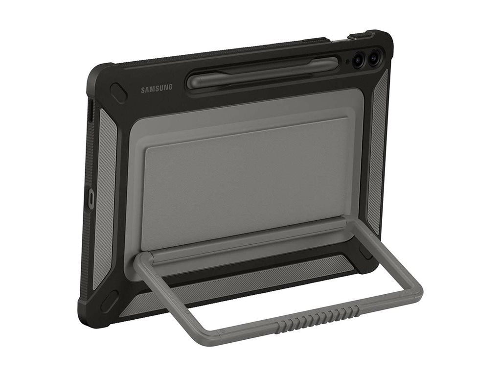 Samsung EF-RX610 - Back cover for tablet - rugged - black - for Galaxy Tab S9 FE+ EF-RX610CBEGUJ