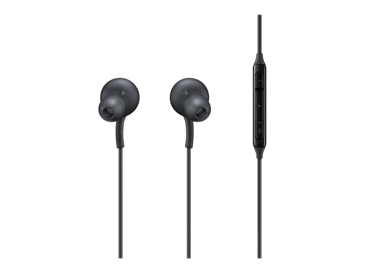 Samsung EO-IC100 - Earphones with mic - in-ear - wired - USB-C - for Galaxy Fold, Fold 5G EO-IC100BBEGUS