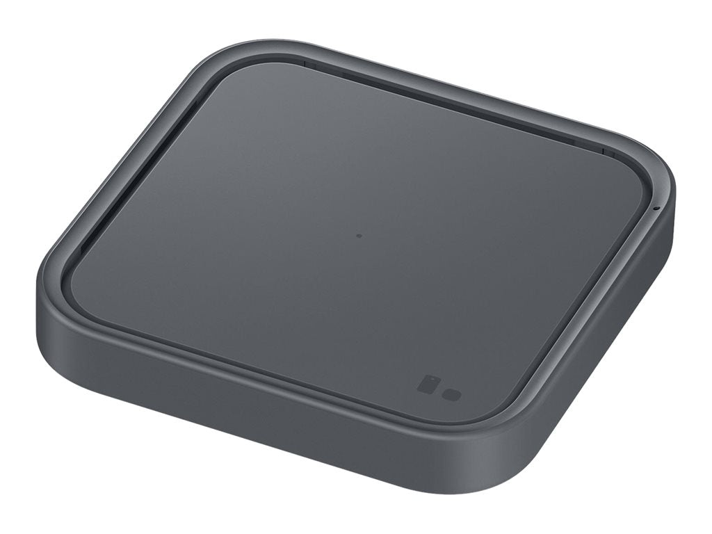 Samsung EP-P2400 - Wireless charging pad + AC power adapter - 15 Watt - 2.77 A - AFC - dark gray