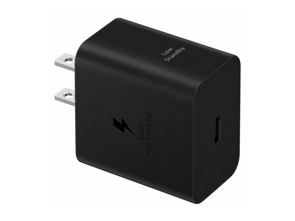 Samsung EP-T4511 - Power adapter - 45 Watt - 5 A - SFC (24 pin USB-C) - on cable: USB-C - black EP-T4511XBEGUS
