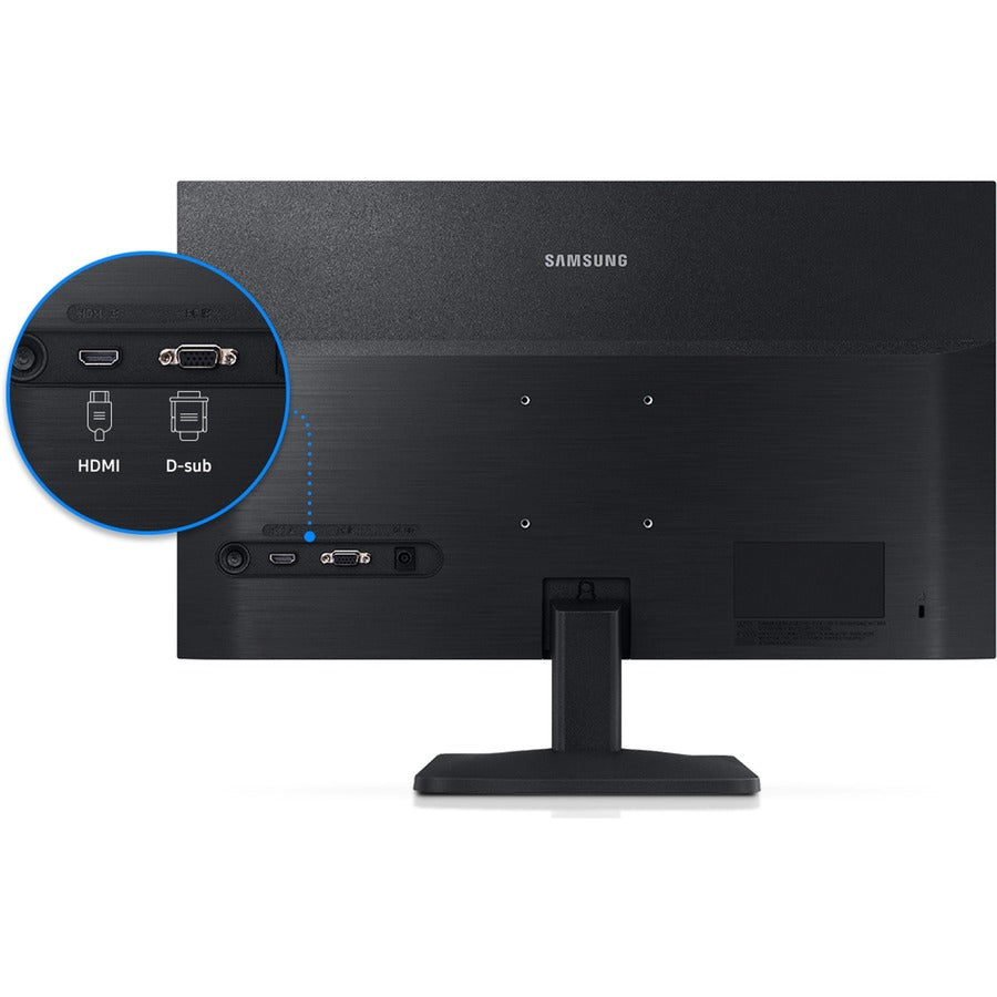 Samsung Essential S22A338NHN 22 Class Full HD LCD Monitor - 16:9 - Black" LS22A338NHNXZA