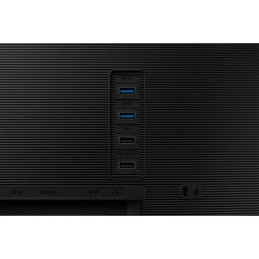 Samsung Essential S24A400UJN 24 Class Full HD LCD Monitor - 16:9 - Black" LS24A400UJNXZA