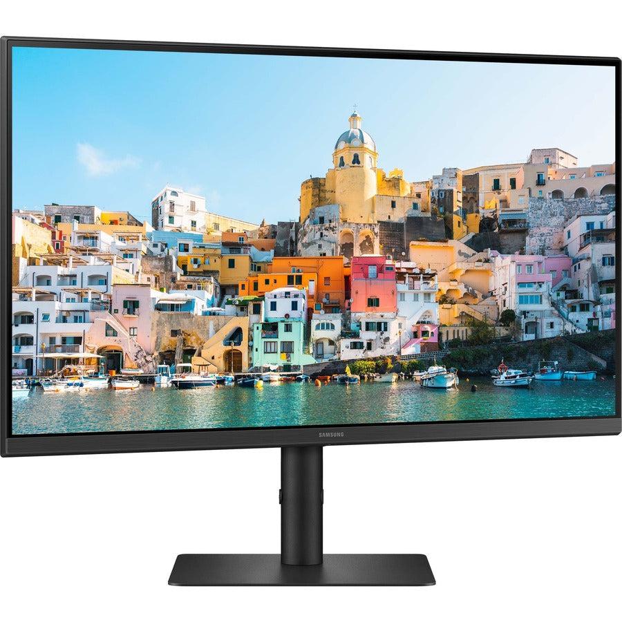 Samsung Essential S24A400UJN 24 Class Full HD LCD Monitor - 16:9 - Black" LS24A400UJNXZA