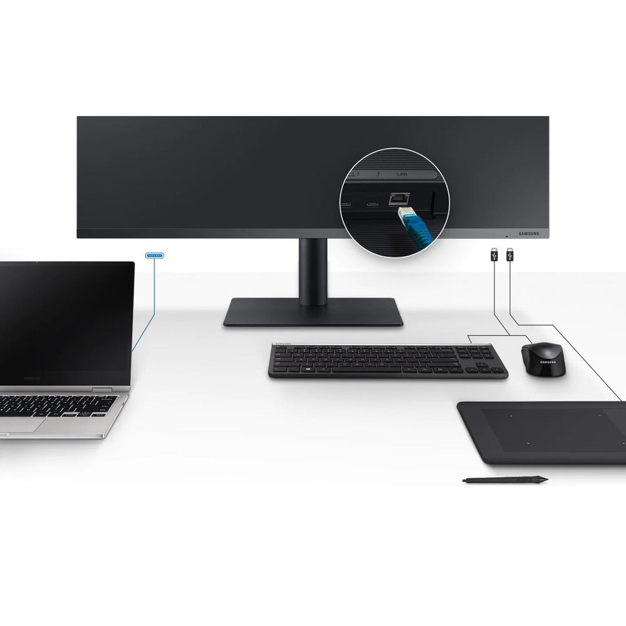 Samsung F32Tu874Vn Computer Monitor 80 Cm (31.5") 3840 X 2160 Pixels 4K Ultra Hd Blue