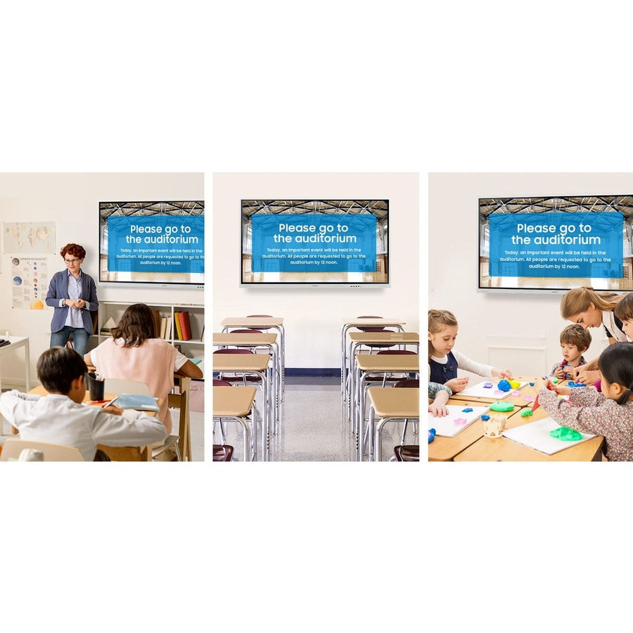 Samsung Flip Pro WM75B 75-Inch Interactive Touchscreen Display