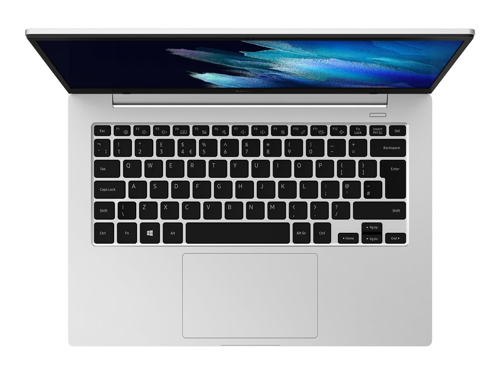 Samsung Galaxy Book Go - 180-degree hinge design - Snapdragon 7c - Kryo 468 - Win 11 Home - Qualcomm Adreno - 4 GB RAM -