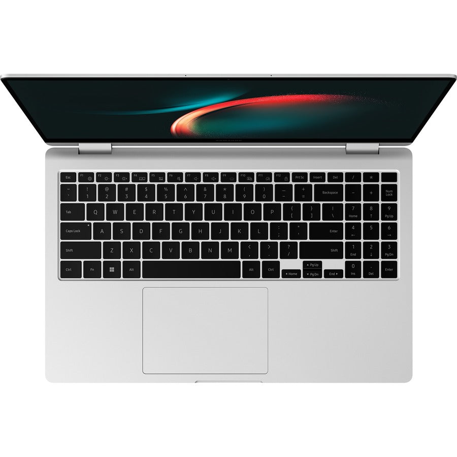 Samsung Galaxy Book3 360 NP754QFG-KB1US 15.6" Touchscreen Convertible 2 in 1 Notebook - Full HD - 1920 x 1080 - Intel Core i7 13th Gen i7-1360P 2.20 GHz - Intel Evo Platform - 16 GB Total RAM - 16 GB On-board Memory - 512 GB SSD - Silver