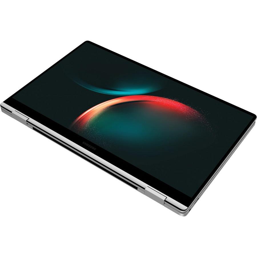 Samsung Galaxy Book3 360 NP754QFG-KB1US 15.6" Touchscreen Convertible 2 in 1 Notebook - Full HD - 1920 x 1080 - Intel Core i7 13th Gen i7-1360P 2.20 GHz - Intel Evo Platform - 16 GB Total RAM - 16 GB On-board Memory - 512 GB SSD - Silver