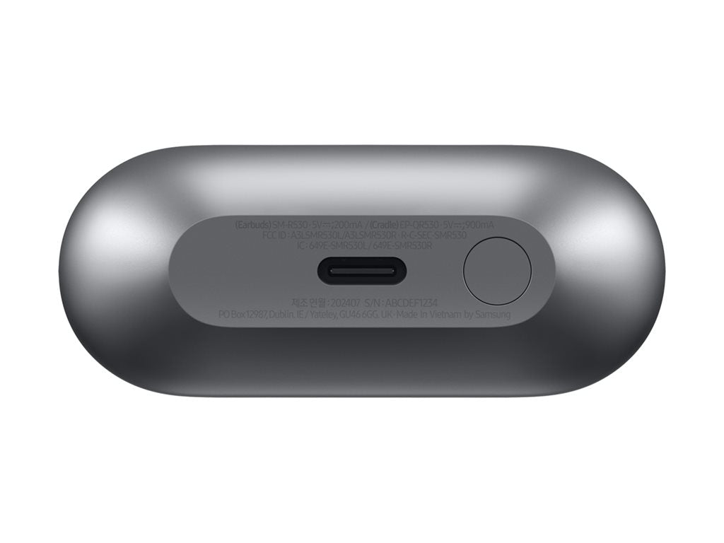 Samsung Galaxy Buds3 - True wireless earphones with mic - in-ear - Bluetooth - active noise canceling - silver SM-R530NZAAXAR