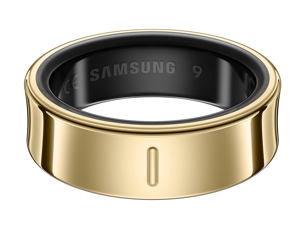 Samsung Galaxy Ring - 12 - smart ring - 8 MB - Bluetooth - 0.11 oz - titanium gold