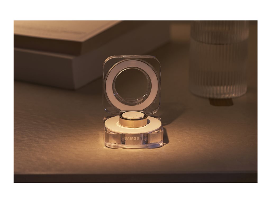 Samsung Galaxy Ring - 12 - smart ring - 8 MB - Bluetooth - 0.11 oz - titanium gold